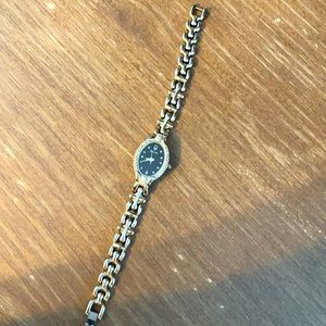 Bulova sterling silver watch